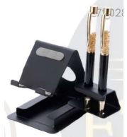 3 in 1 Mobile Stand for Desk Organization and Smartphone Viewing, Multi Utility Phone Holder for Office Table, Study Setup and Promotional Corporate Gifting